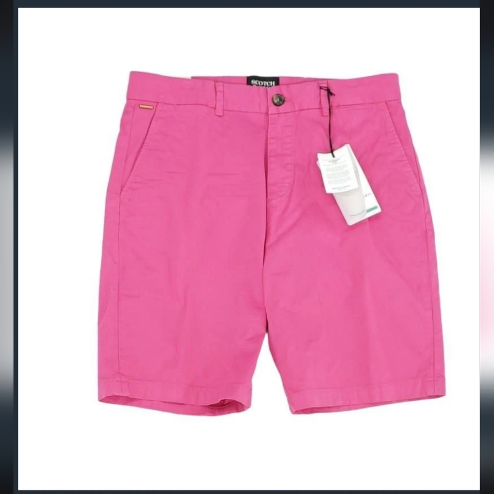 NWT Scotch & Soda The Stuart Chino Mens Shorts